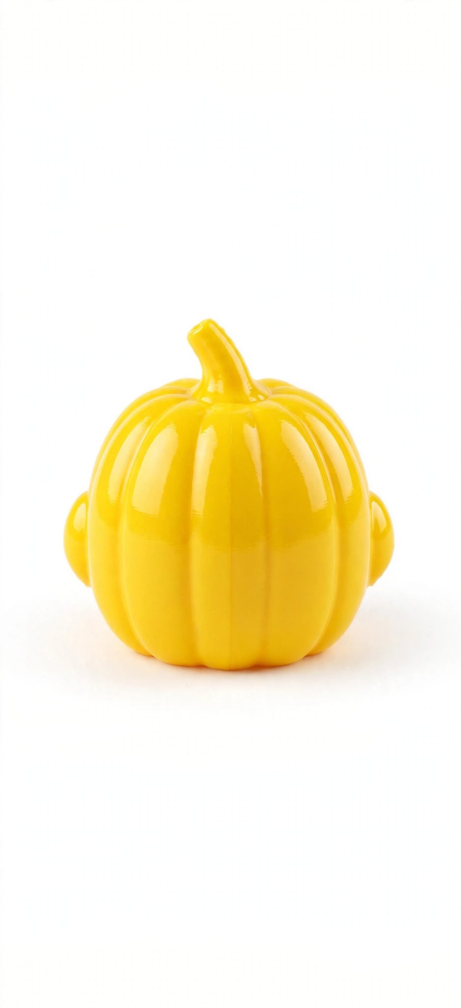 Mini Pumpkin Buddy - yellow back