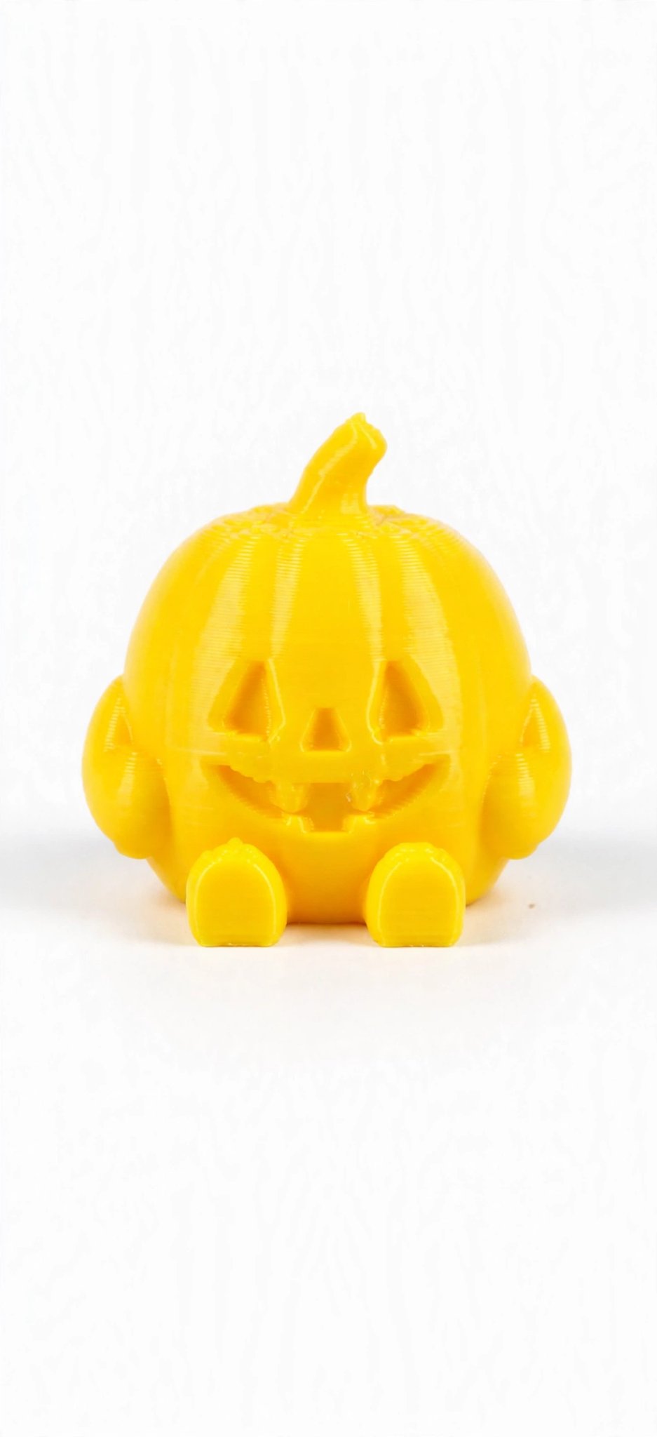 Mini Pumpkin Buddy - yellow front